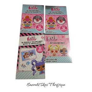 LOL Surprise valentines lot magnets puzzles free shipping